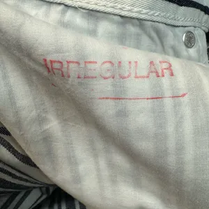 Levi’s Navy White Striped Jeans Straight Leg 30 NWT Coastal Summer thumbnail 6