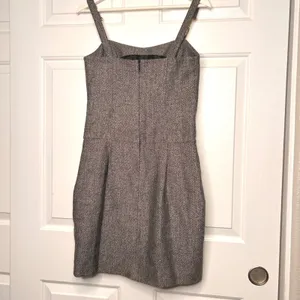 VERTIGO PARIS Tweed Herringbone Dress‎ Jumper Small thumbnail 4
