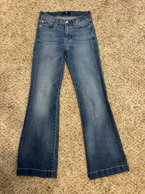 7 For All Mankind Jeans Dojo Flare thumbnail 1
