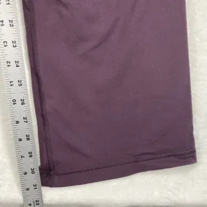 Lululemon‎ Leggings Purple Geometric Print Athletic Yoga Pants Womens Size 6 (S) thumbnail 6