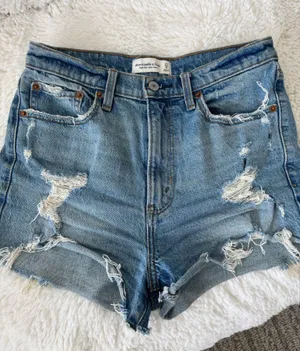 Denim Shorts Mom Abercrombie thumbnail 1