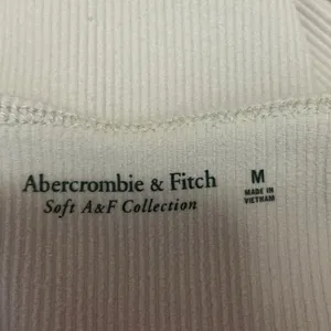 Abercrombie & Fitch Soft A&F Pink Rib Knit Hook & Eye Corset Bustier Tank Top M thumbnail 3