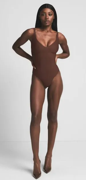SKIMS Body Unlined Plunge Bodysuit L thumbnail 1