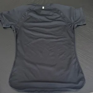 Nike Black Women's Dri-FIT Short Sleeve Athletic Tee thumbnail 2
