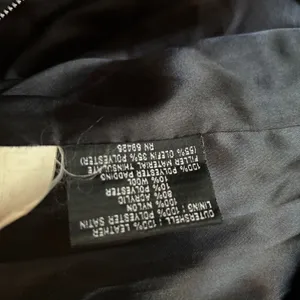 Vintage Wilsons Leather Coat Jacket Black Belted Y2K City Chic Womens XL Edgy thumbnail 8
