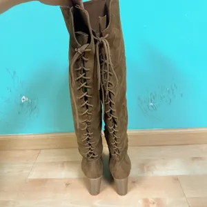 Brown Aspire Over The Knee Boots thumbnail 4