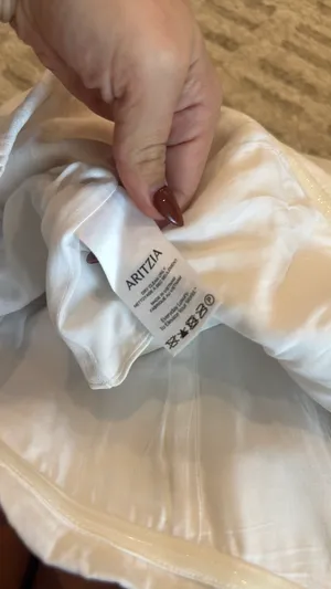 Aritzia White Strapless Top thumbnail 5
