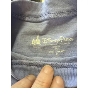 Disney Parks Disneyland Spirit Jersey Sz S Lavender Purple Long Sleeve Shirt thumbnail 3