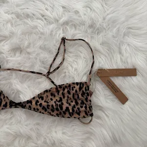 Skims Fits Everybody Micro Skimpy Bralette Sienna Jaguar Print Size Medium thumbnail 4