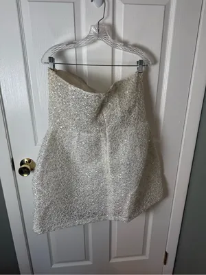 Nadine Merabi Alice Embellished Cocktail Minidress 14 thumbnail 7