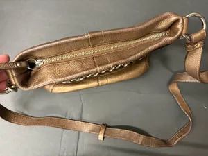 Coach Leather Crossbody Vintage Bag metallic copper thumbnail 2