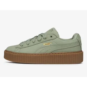Puma X Fenty Creeper Phatty Nubuck ' Green Fog'‎ Gum Women's Size 8 Rihanna New thumbnail 3