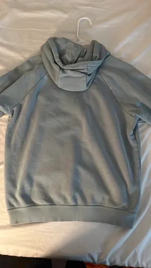 Light Blue Hoodie Pullover thumbnail 6