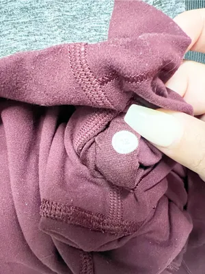 Lululemon Align Women’s High-Waist Burgundy 21” Crop Leggings thumbnail 9