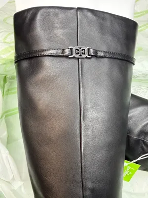 Sam Edelman Lyla Knee High Black Leather Boots- Size 5.5 thumbnail 7