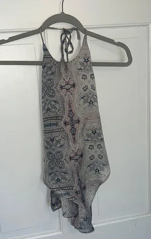 South Moon Under Silky Backless Tank thumbnail 1