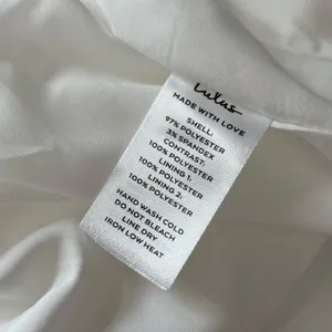 Lulus Precious Enchantment White Satin Floral Puff Sleeve Mini Dress Sz L thumbnail 7