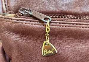 Vintage Brio! Brown Cross Body Satchel Shoulder Bag thumbnail 9