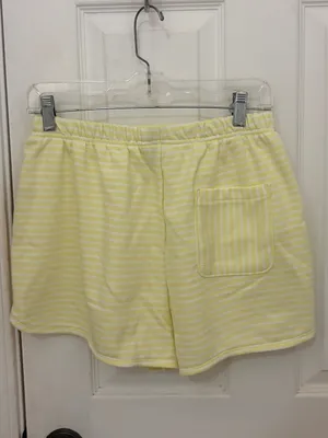 NWT!! Wild Fable Terry Cloth Striped Cropped Bra Top and Short Set thumbnail 11
