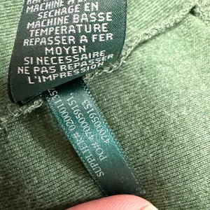 Lauren Jeans Co Ralph Lauren Top Small Green Elbow Patches Shoulder Zip Preppy thumbnail 10