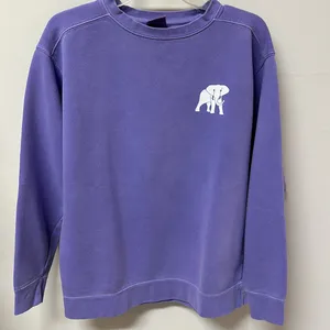 Comfort Colors Elephant Tuscaloosa The Shirt Shop Sweatshirt purple size S thumbnail 2