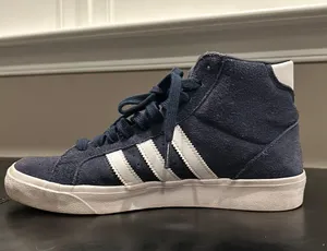 Adidas Navy Blue Hightops thumbnail 3