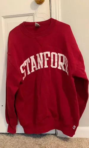 Stanford Vintage Crewneck Red Size L thumbnail 1