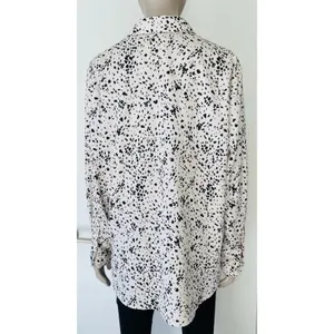 Satin Long Sleeve Button Up Blouse thumbnail 6