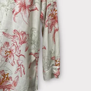 Zara Floral Tunic Blouse thumbnail 5