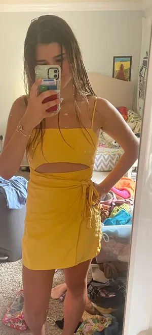 Forever 21 Yellow Dress thumbnail 2