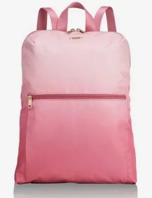 TUMI Voyageur‎ Just in Case Travel Backpack Nylon Ombré Pink Lightweight thumbnail 1