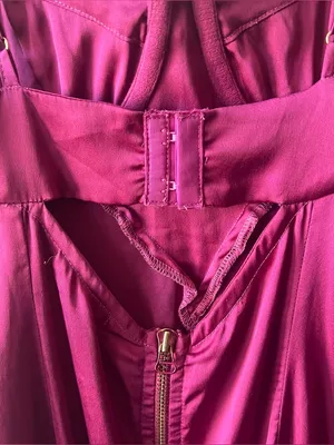 For Love & Lemons Isabella Bustier Hot Pink Fuchsia Mini Dress Size Small thumbnail 6