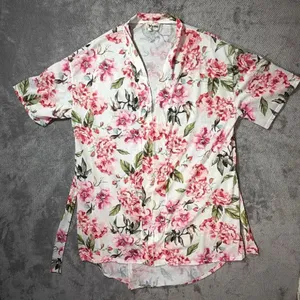 Show Me Your Mumu Brie Garden of Blooms Floral Kimono Robe One Size Romantic #17 thumbnail 2