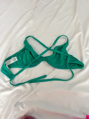 Hollister Bikini Top Green  thumbnail 3