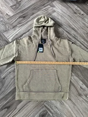 Alphalete Women’s Terry Oversized Hoodie - Smokey Quartz ,Size Medium thumbnail 3