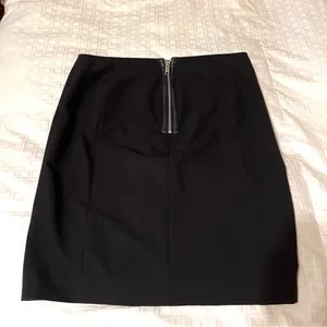 DKNYC Black skirt with gold back zipper 2 thumbnail 11