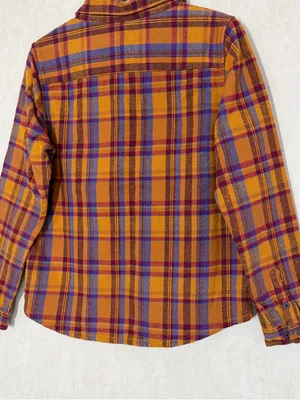 Cotopxi Women’s Mero Organic Cotton Flannel Shirt Longsleeve in Plaid M thumbnail 8