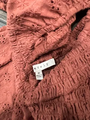 Baevely Blouse Top Orange Size M thumbnail 3