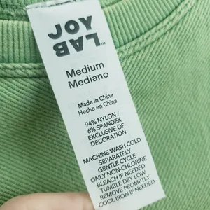 JoyLab Perforated Cropped Athletic Sports Top thumbnail 7
