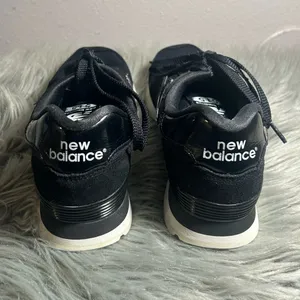 New Balance 515 Women’s Black Purple Sparkle Suede Mesh Sneakers Size 9.5 thumbnail 6