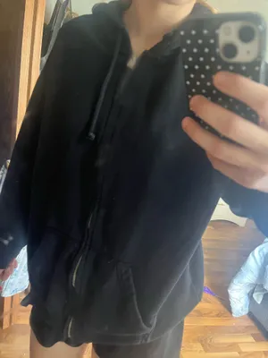 Black Hollister zip up thumbnail 2