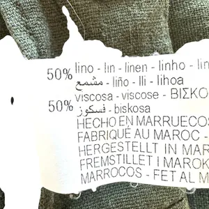 Zara M Ruched Linen-Blend Midi Skirt Olive Green Faux Wrap Side Slit thumbnail 5