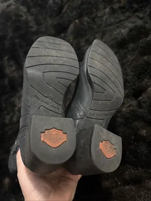 Harley-Davidson Serita Boots Women's Size 6 Black Shoes Biker Motorcycle thumbnail 5