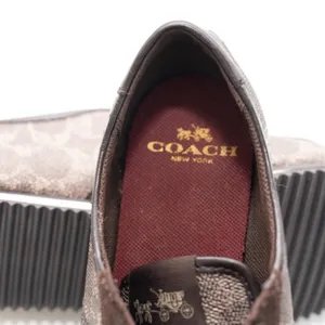 Coach. Ivy Leather Logo Sneakers.‎ thumbnail 14