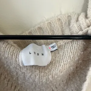 Lush Cream Knit Cardigan thumbnail 2