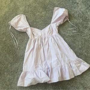 Amanda Uprichard Lavender Mini Dress thumbnail 2