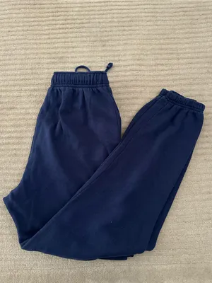 Pink Victoria's Secret Navy Jogger Pants - Green Crest Detail size XS thumbnail 6