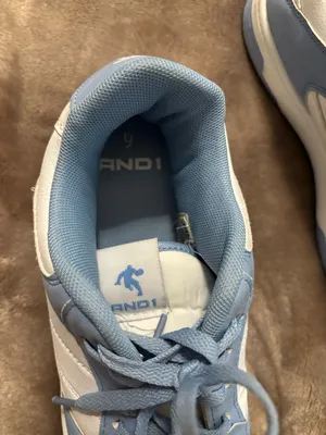 And1 Sneakers Women’s Size 9 Light Blue and White Low-Top Athletic Sneakers thumbnail 7
