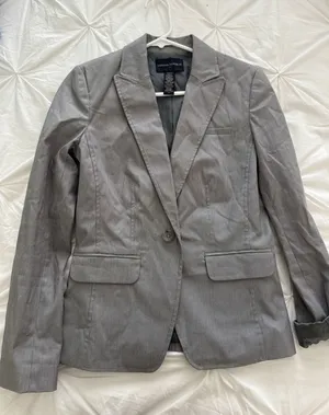Banana Republic Grey Suit Jacket  thumbnail 1