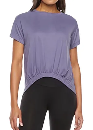 Stylus Hi-Low T-Shirt Size L Purple Short Sleeve thumbnail 1